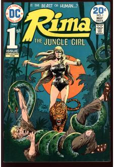 RIMA, THE JUNGLE GIRL #1 7.0 front cover
