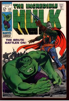 INCREDIBLE HULK #112 5.5 front cover