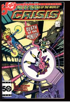 CRISIS ON INFINITE EARTHS #4 9.4 front cover