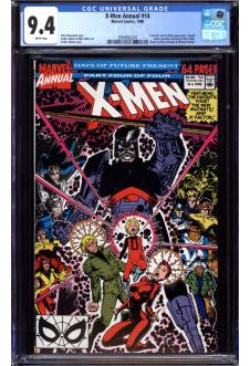 X-MEN ANNUAL #14 CGC 9.4 WHITE PAGES front cover