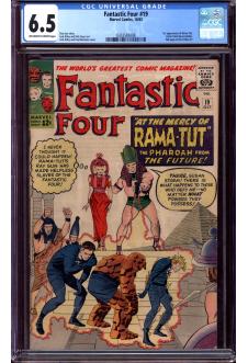 FANTASTIC FOUR #19 CGC 6.5 OW/WH PAGES front cover