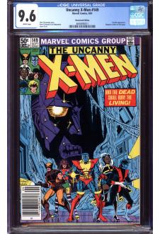X-MEN #149 CGC 9.6 WHITE PAGES front cover