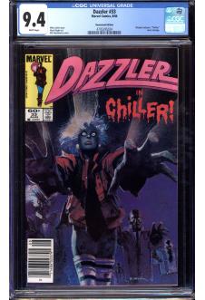 DAZZLER #33 CGC 9.4 WHITE PAGES front cover