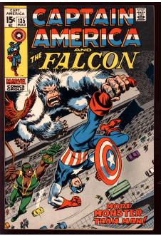 CAPTAIN AMERICA #135 8.5 front cover