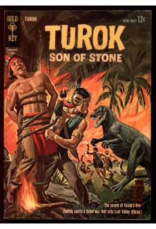 TUROK, SON OF STONE #32 5.5 front cover