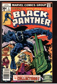 BLACK PANTHER #4 6.5 front cover
