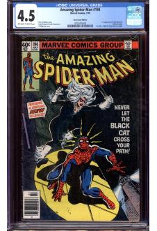 AMAZING SPIDER-MAN #194 CGC 4.5 OW/WH PAGES front cover