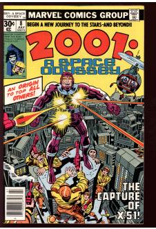 2001: A SPACE ODYSSEY #8 7.0 front cover
