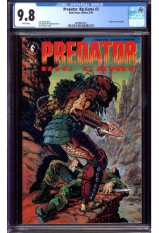 PREDATOR: BIG GAME #3 CGC 9.8 WHITE PAGES front cover