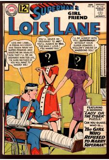 SUPERMAN'S GIRLFRIEND LOIS LANE #38 3.5 front cover