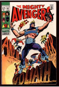 AVENGERS #63 6.5 front cover