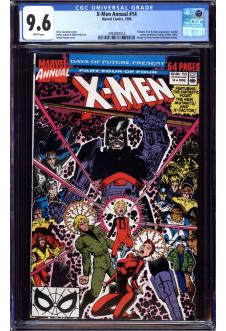 X-MEN ANNUAL #14 CGC 9.6 WHITE PAGES front cover