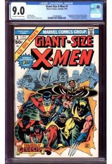 GIANT-SIZE X-MEN #1 CGC 9.0 OW/WH PAGES front cover
