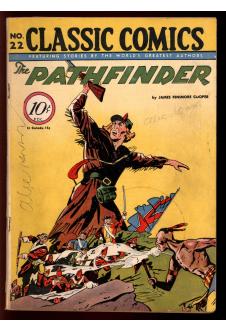 CLASSIC COMICS #22 2.0 front cover
