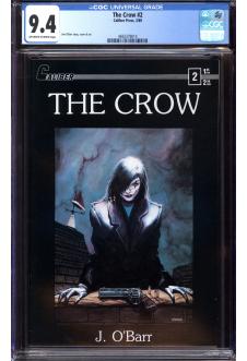THE CROW #2 CGC 9.4 OW/WH PAGES front cover