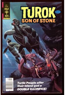 TUROK, SON OF STONE #121 8.0 front cover