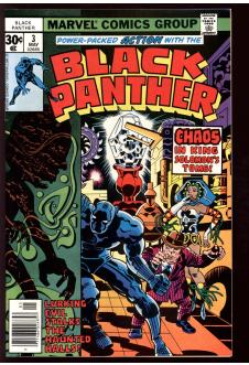 BLACK PANTHER #3 8.5 front cover
