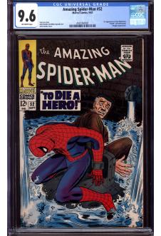 AMAZING SPIDER-MAN #52 CGC 9.6 OW PAGES front cover