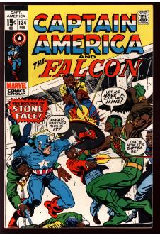 CAPTAIN AMERICA #134 7.5 front cover