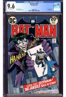 BATMAN #251 CGC 9.6 OW PAGES front cover