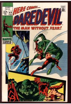 DAREDEVIL #49 6.0 front cover