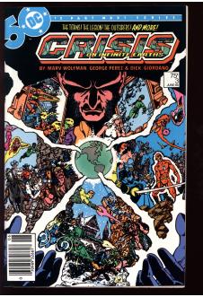 CRISIS ON INFINITE EARTHS #3 9.4 front cover