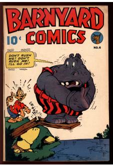 BARNYARD COMICS #6 4.5 front cover