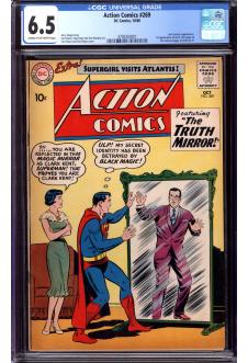 ACTION COMICS #269 CGC 6.5 CR/OW PAGES front cover