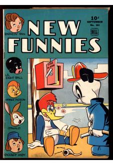 NEW FUNNIES #103 3.0 front cover