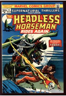 SUPERNATURAL THRILLERS #6 8.0 front cover