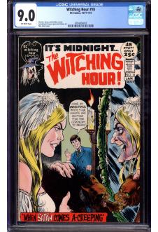 WITCHING HOUR #18 CGC 9.0 OW PAGES front cover