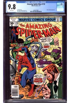 AMAZING SPIDER-MAN #170 CGC 9.8 WHITE PAGES front cover