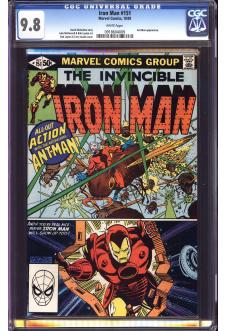 IRON MAN #151 CGC 9.8 WHITE PAGES front cover