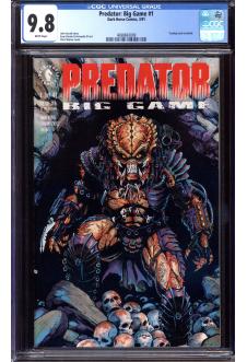PREDATOR: BIG GAME #1 CGC 9.8 WHITE PAGES front cover