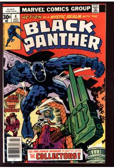 BLACK PANTHER #4 7.5 front cover