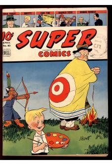 SUPER COMICS #83 4.5 front cover