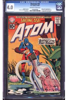 SHOWCASE #34 CGC 4.0 OW/WH PAGES front cover