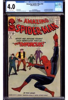 AMAZING SPIDER-MAN #10 CGC 4.0 OW PAGES front cover