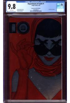 DEPARTMENT OF TRUTH #1 CGC 9.8 WHITE PAGES front cover