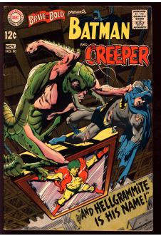 BRAVE AND THE BOLD #80 5.5 front cover