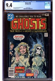 GHOSTS #63 CGC 9.4 OW PAGES front cover