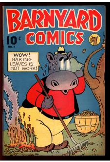 BARNYARD COMICS #7 6.5 front cover