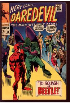 DAREDEVIL #34 6.5 front cover