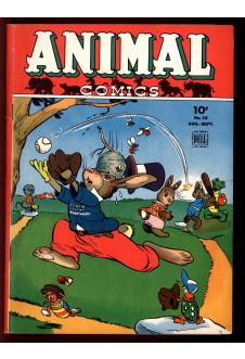 ANIMAL COMICS #16 5.0 front cover