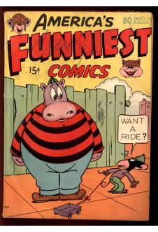 AMERICA'S FUNNIEST COMICS #1 3.0 front cover
