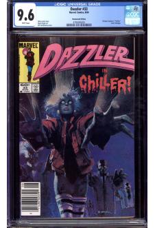 DAZZLER #33 CGC 9.6 WHITE PAGES front cover