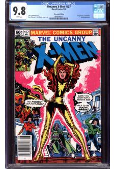 X-MEN #157 CGC 9.8 WHITE PAGES front cover