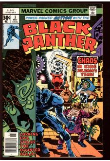 BLACK PANTHER #3 6.0 front cover