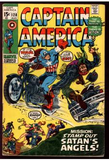 CAPTAIN AMERICA #128 4.0 front cover