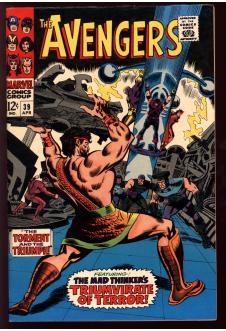 AVENGERS #39 7.5 front cover